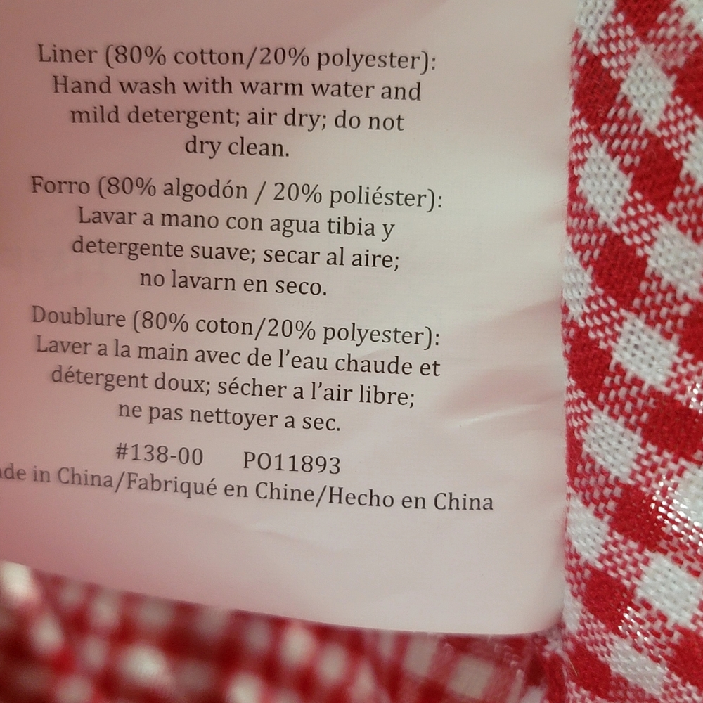 ​Picnic Time Wicker Picnic Basket Vintage  Red & White Gingham Liner Cottagecore - Picture 9 of 16